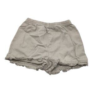 Circo Baby Girl Cotton Khaki Shorts With Elastic‎ Waistband Ruffled Hem Size 24M